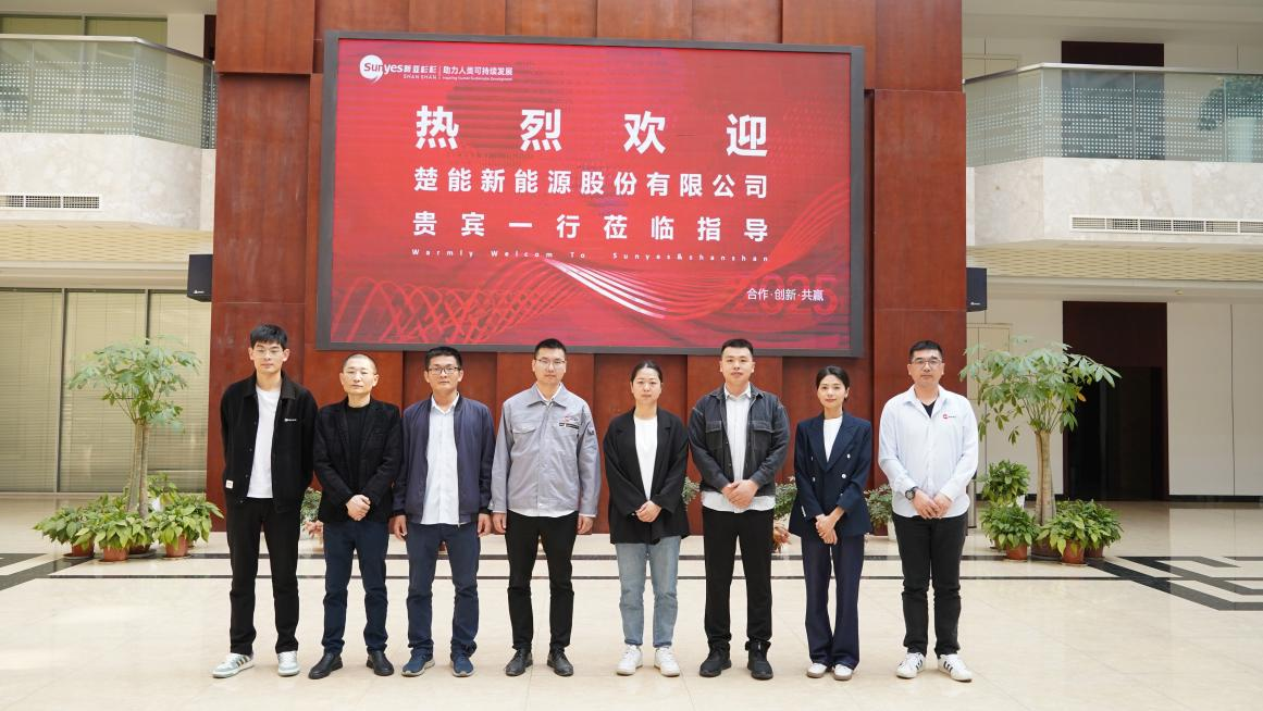 楚能新能源领导赴新亚杉杉进行年度审核及交流